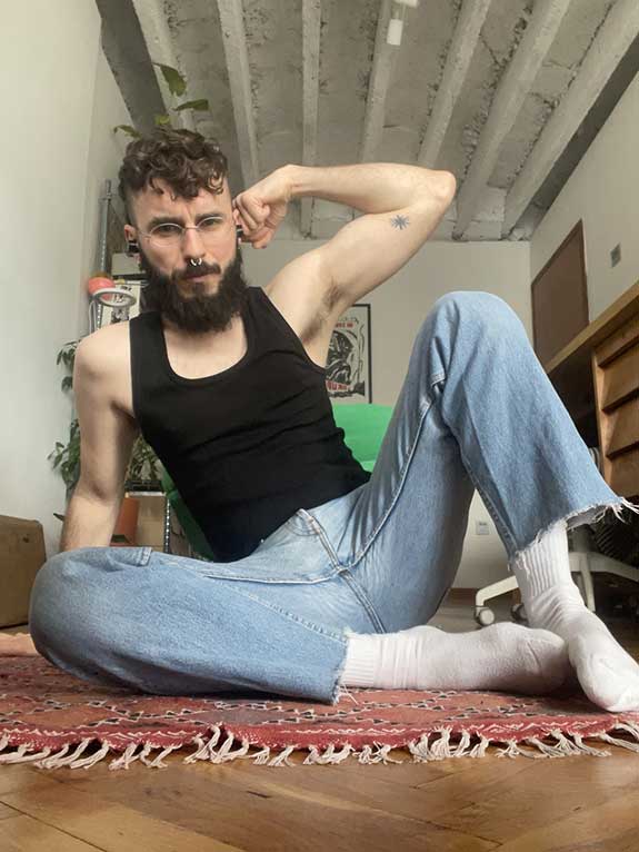 SaltyDibs, 32, a Serbian content creator with a passion for voyeurism and exhibitionism