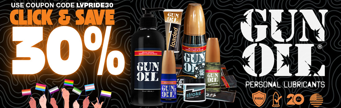 Use coupon code LVPRIDE30 at GunOil.com to save 30% on your order.